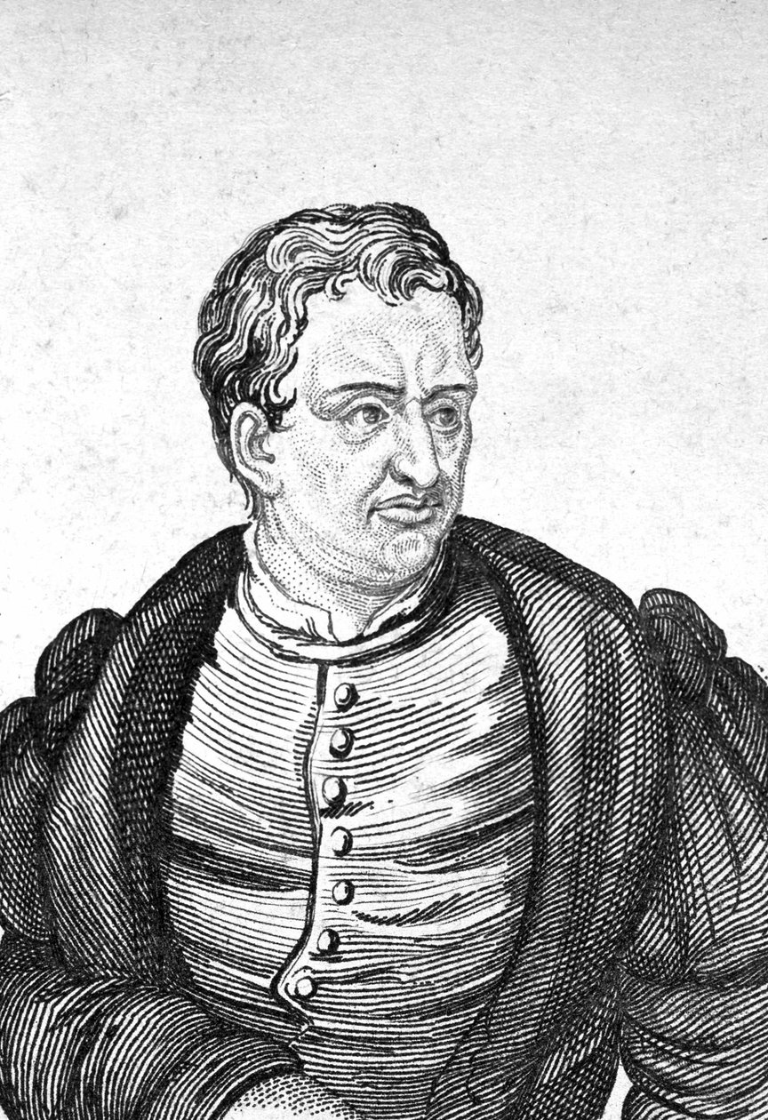 Portret van Christoffel Columbus door Unknown artist