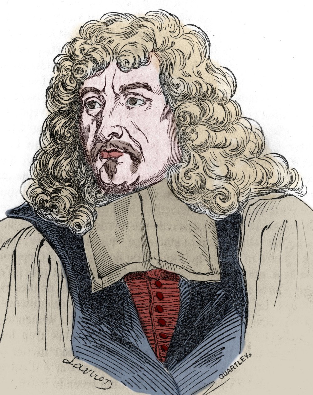Portret van Claude Ballin (1615-1678) goudsmid van het bewind van Lodewijk XIV. door Unknown artist