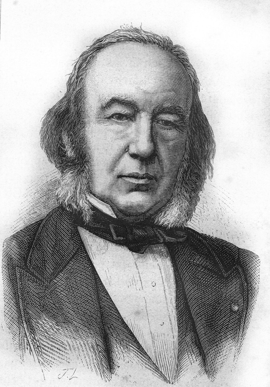 Portret van Claude Bernard (1813 - 1878) Franse fysioloog - in 