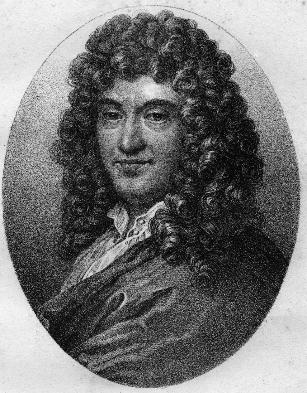 Portret van Claude Perrault (1613-1688), Franse architect, arts en anatoom door Unknown artist