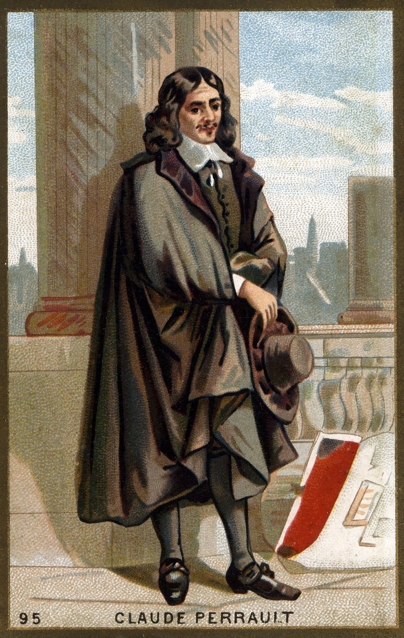 Portret van Claude Perrault (1613 - 1688) Franse architect, arts en natuurkundige door Unknown artist