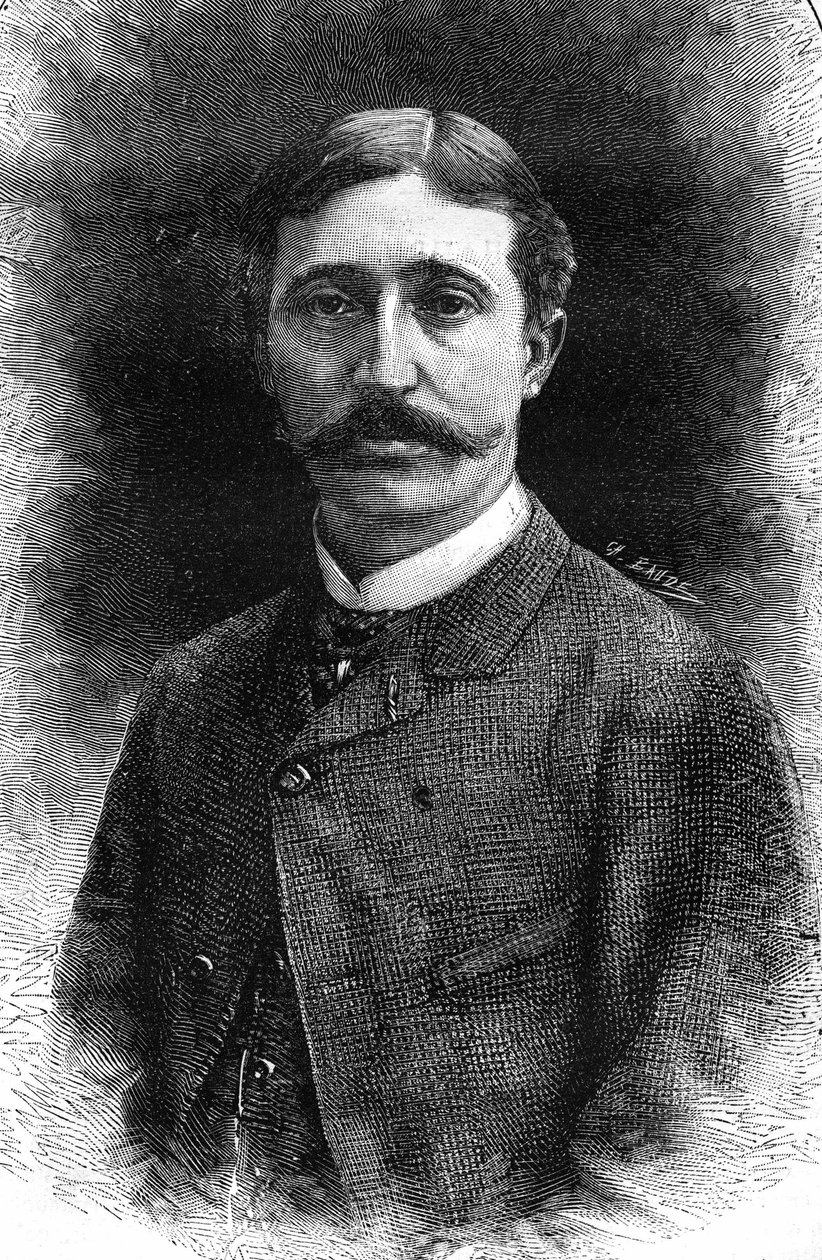 Portret van Edouard Detaille, Franse schilder door Unknown artist