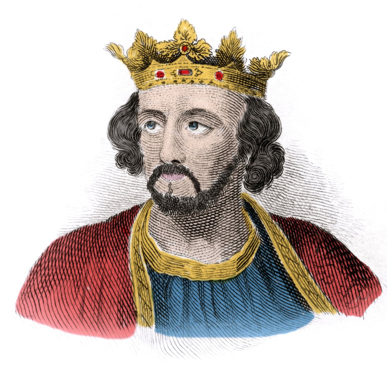 Portret van Eduard I van Engeland (1239-1307), Koning van Engeland (Edward I) door Unknown artist