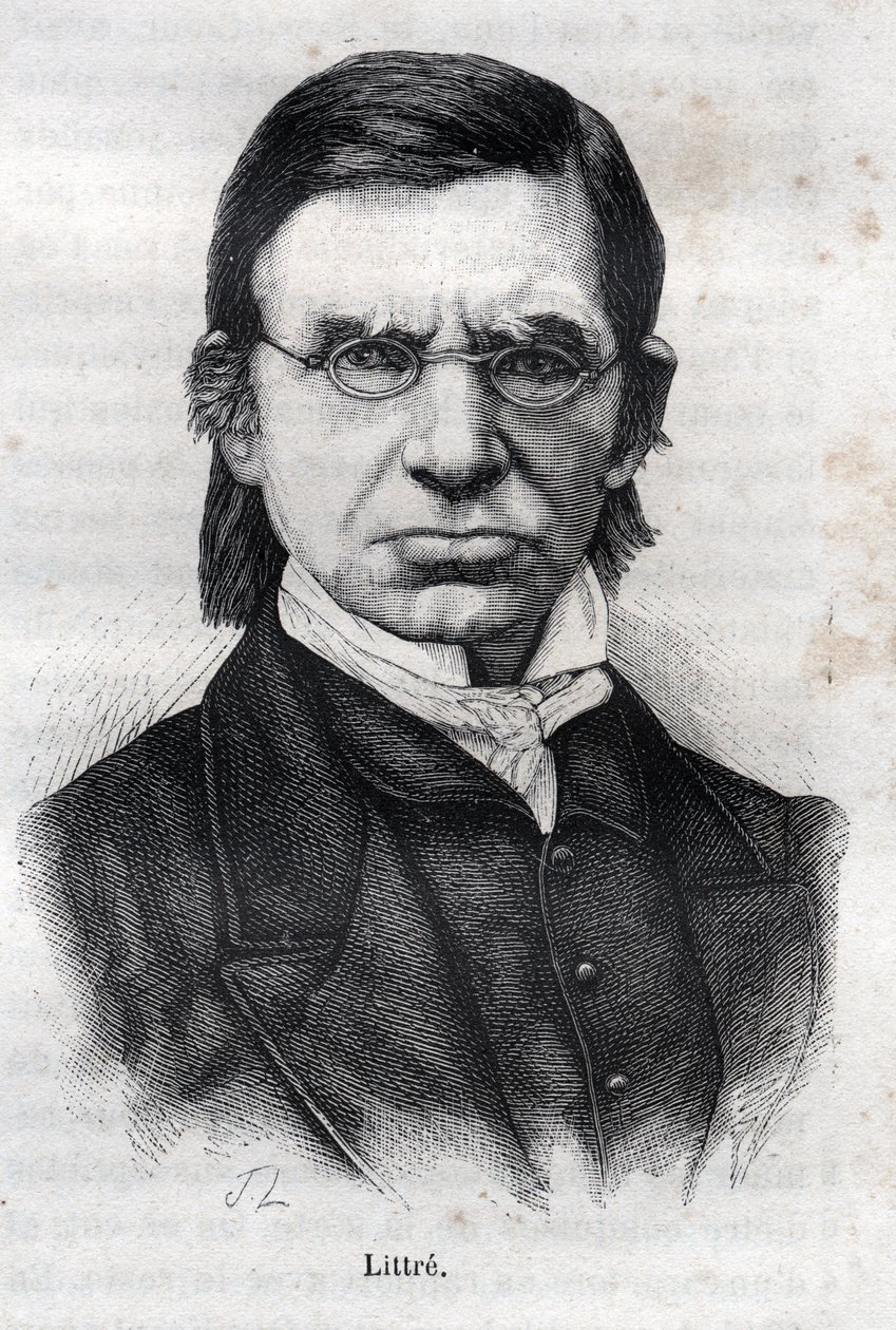 Portret van Émile Littré (1801 - 1881) door Unknown artist