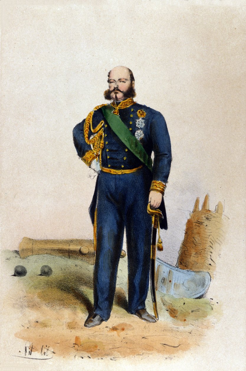 Portret van Eugenio di Savoia Carignano (1816-1888) door Unknown artist