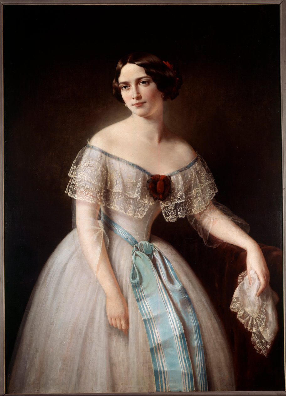 Portret van Fanny Cerrito (1817-1909), danseres door Unknown artist
