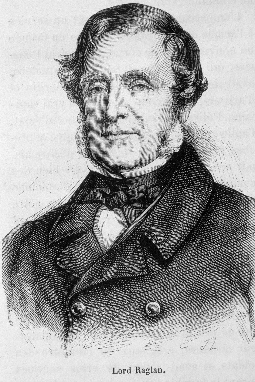 Portret van Fitz Roy James Henry Somerset, eerste Baron Raglan (Lord Raglan) door Unknown artist