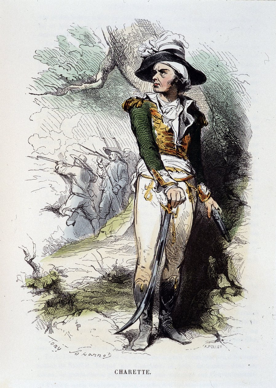 Portret van Francois-Athanase door Charette de la Contrie door Unknown artist