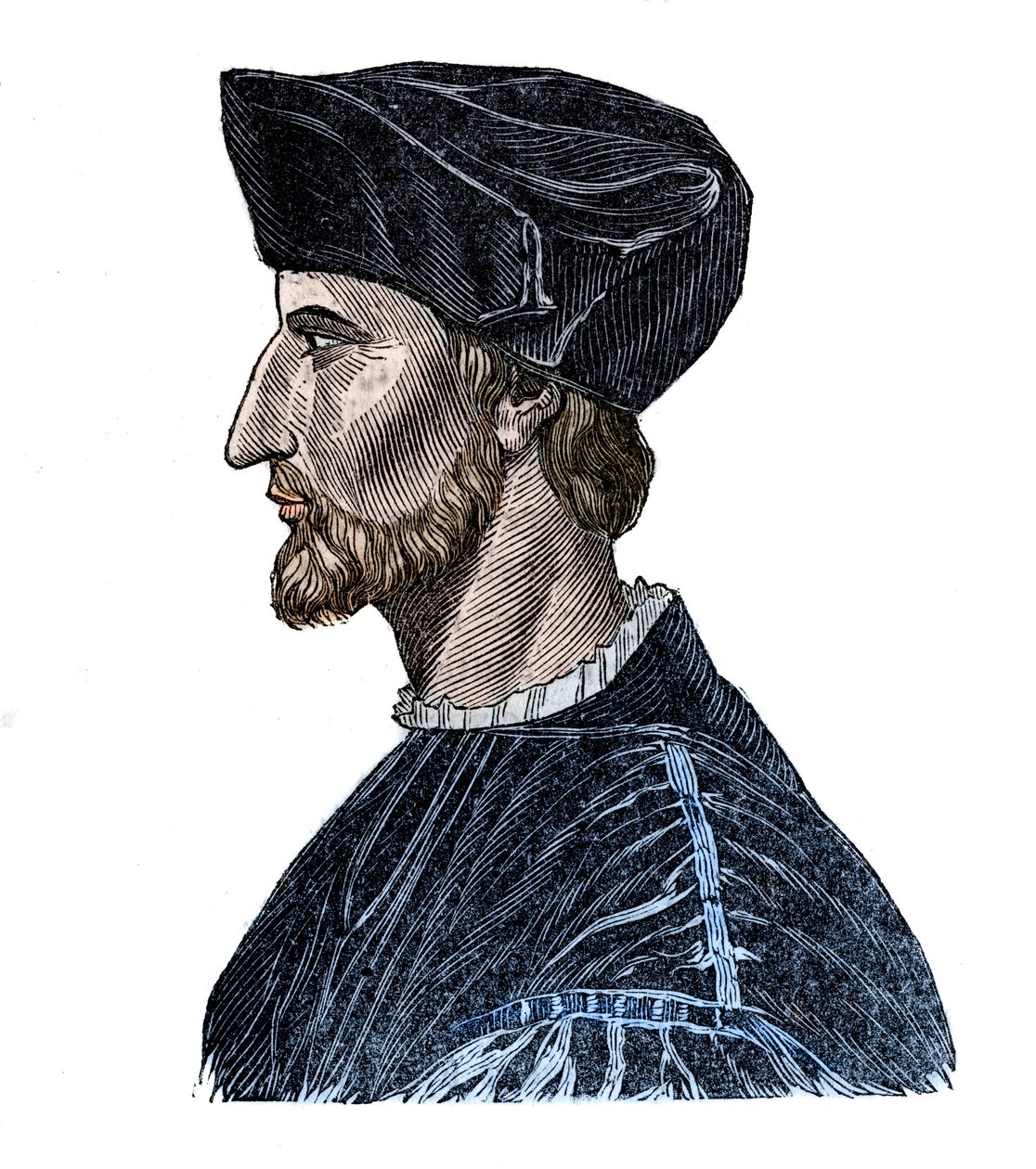 Portret van Francois Rabelais (1494-1553), Franse schrijver en arts door Unknown artist