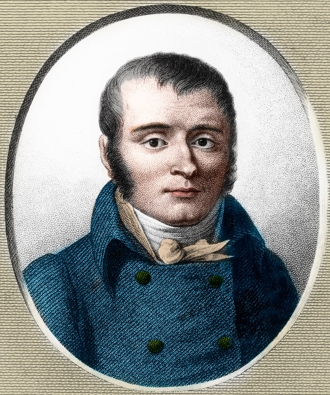Portret van François Xavier Bichat (1771-1802) Franse arts. door Unknown artist