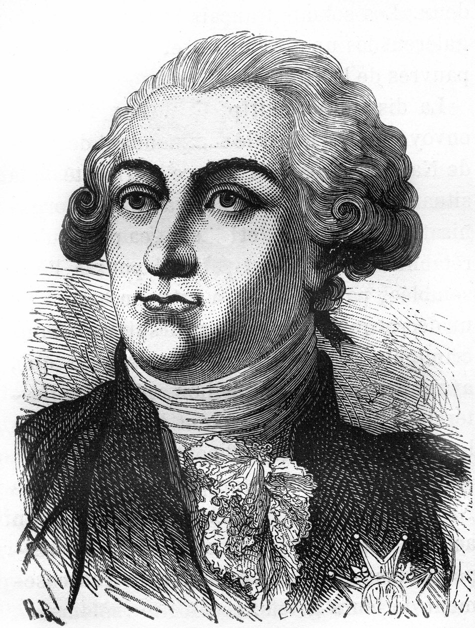 Portret van François Claude Amour, Marquis de Bouillé (1739-1800), Franse generaal. door Unknown artist