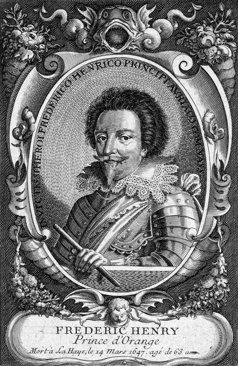 Portret van Frédéric Henri de Nassau, Prins van Oranje (1584-1647) door Unknown artist