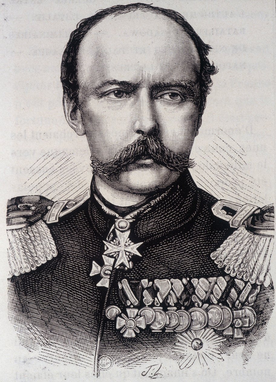 Portret van Frederik - Karel, Prins van Pruisen (1828-1885) door Unknown artist