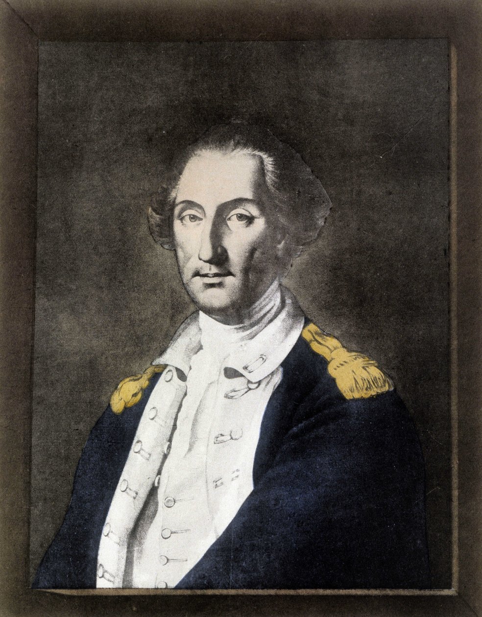 Portret van George Washington (1732 - 1799) door Unknown artist