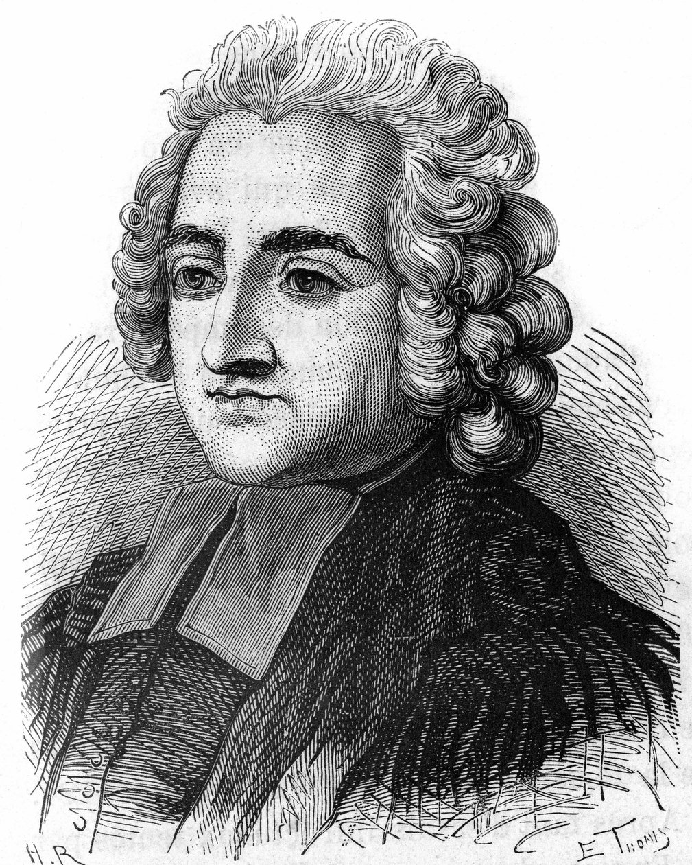 Portret van Germain Louis de Chauvelin, Franse politicus. 1685-1762 door Unknown artist