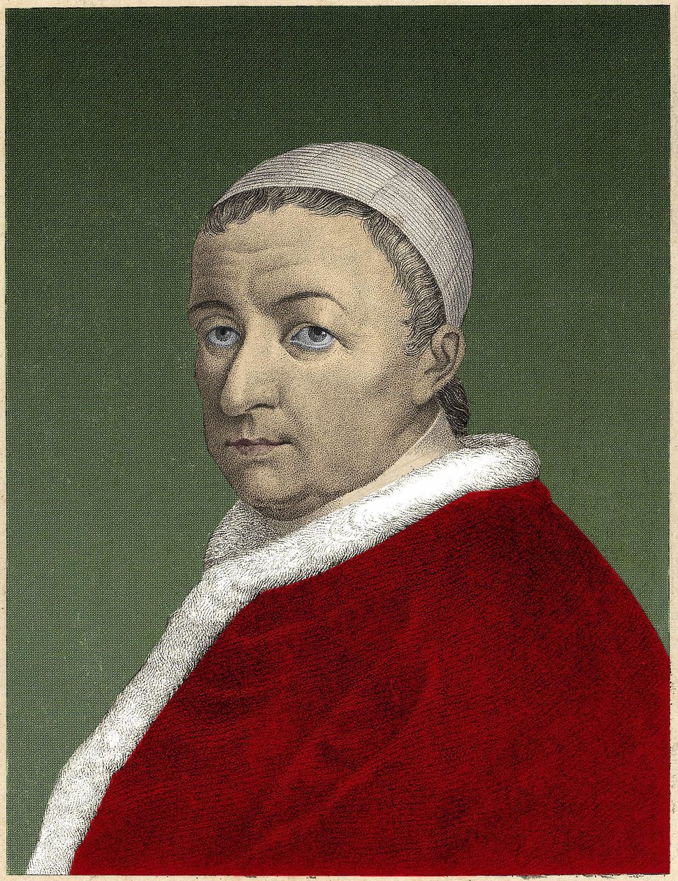 Portret van Gioacchino PECCI, Leo XIII, 254e paus door Unknown artist
