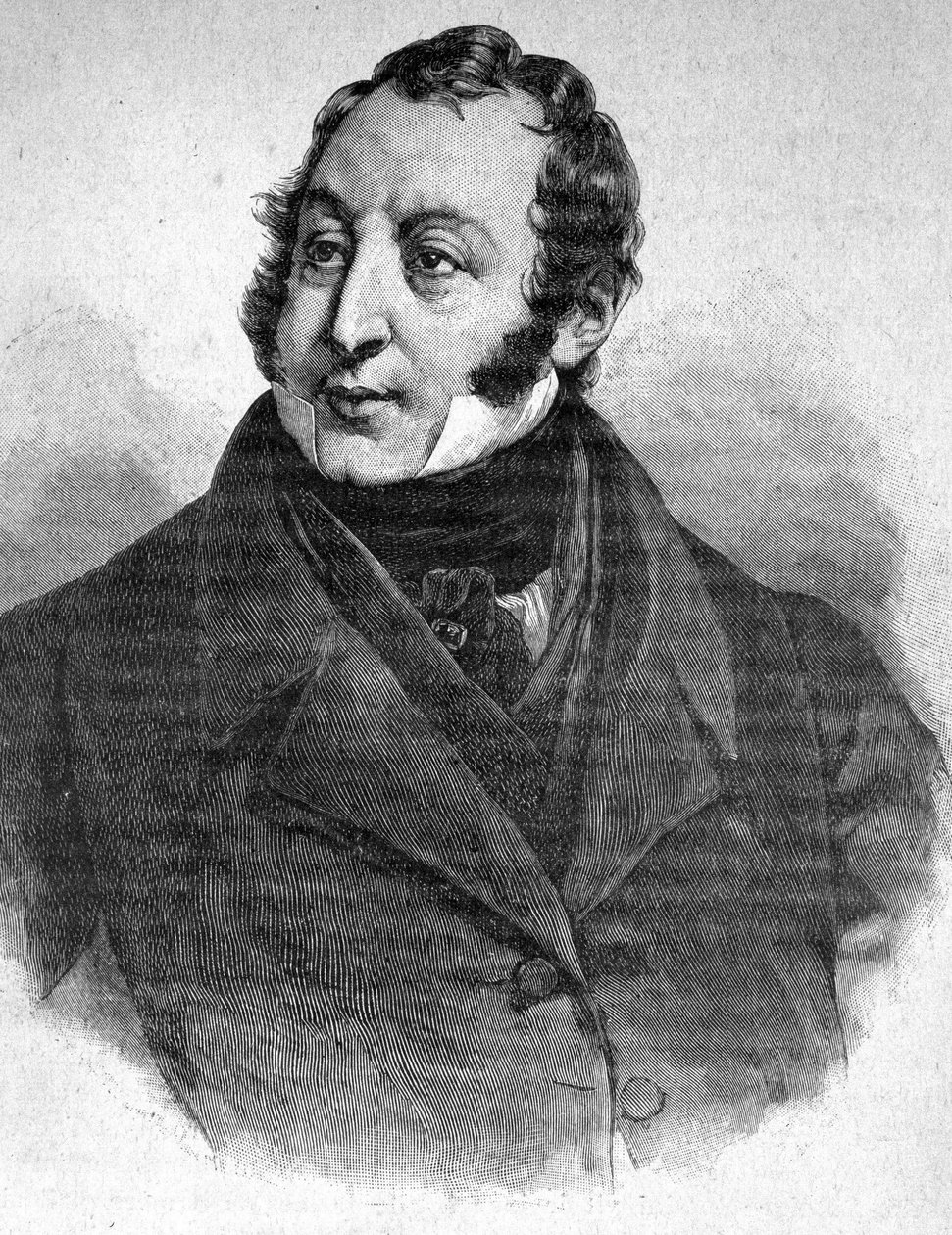 Portret van Gioacchino Rossini - in 