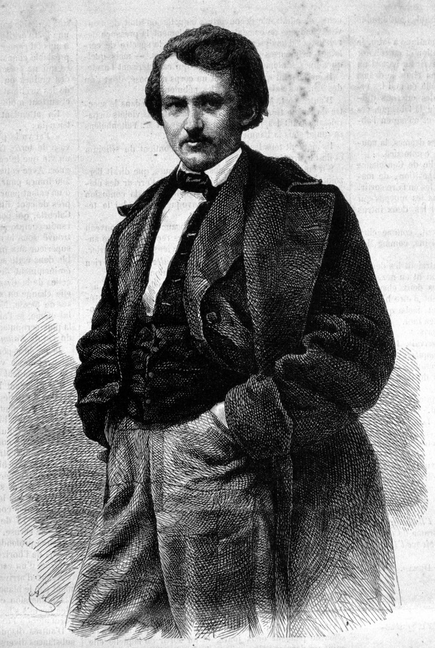 Portret van Gustave Doré (1832 - 1883) door Unknown artist