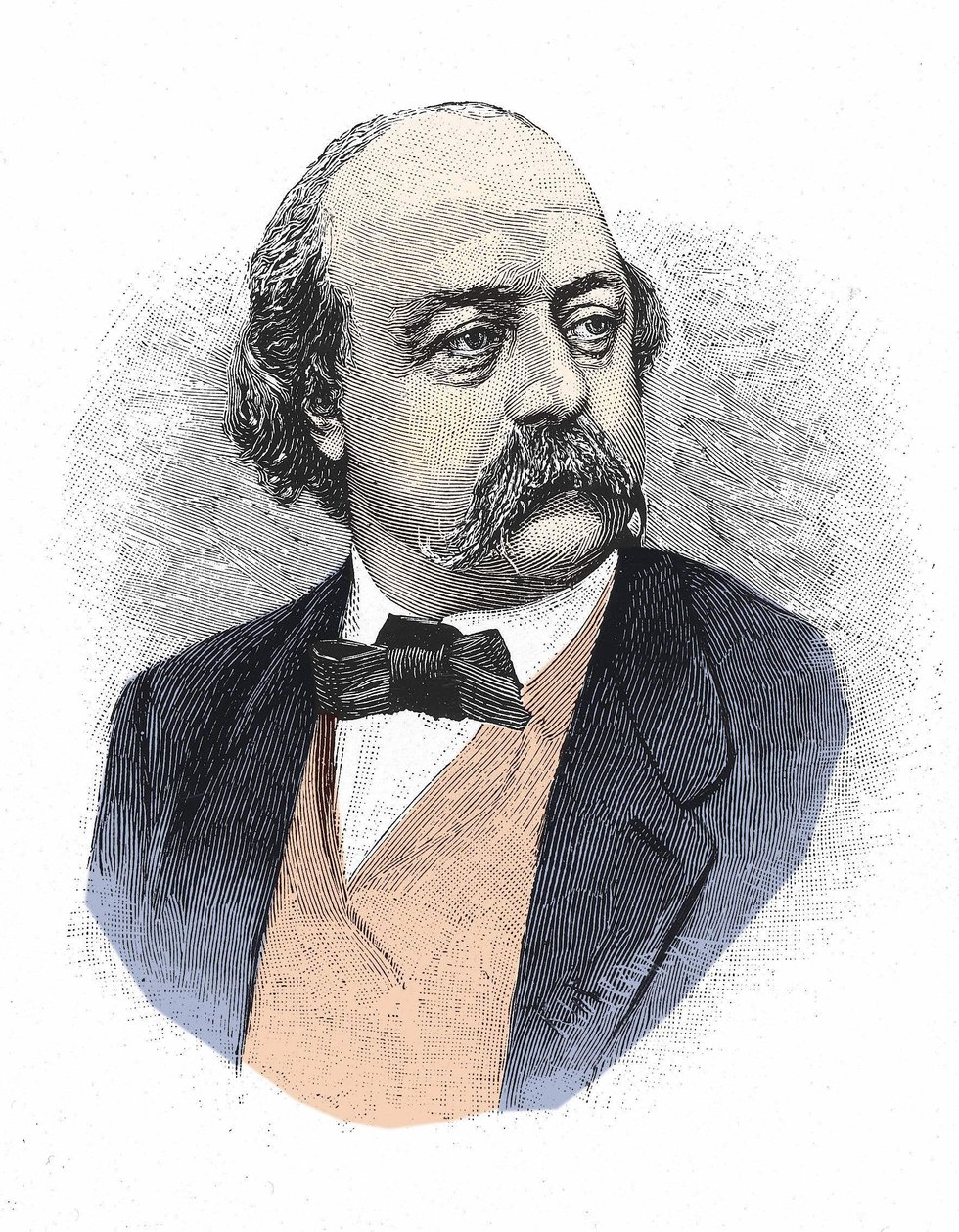 Portret van Gustave Flaubert (1821-1880) door Unknown artist