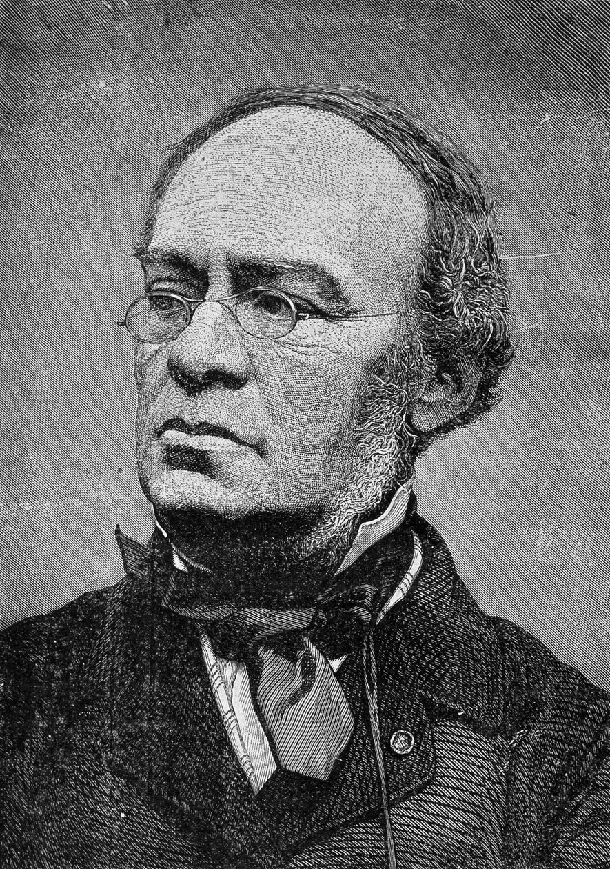 Portret van Halevy, Jacques Fromental Levy, Franse componist (1799-1862) door Unknown artist