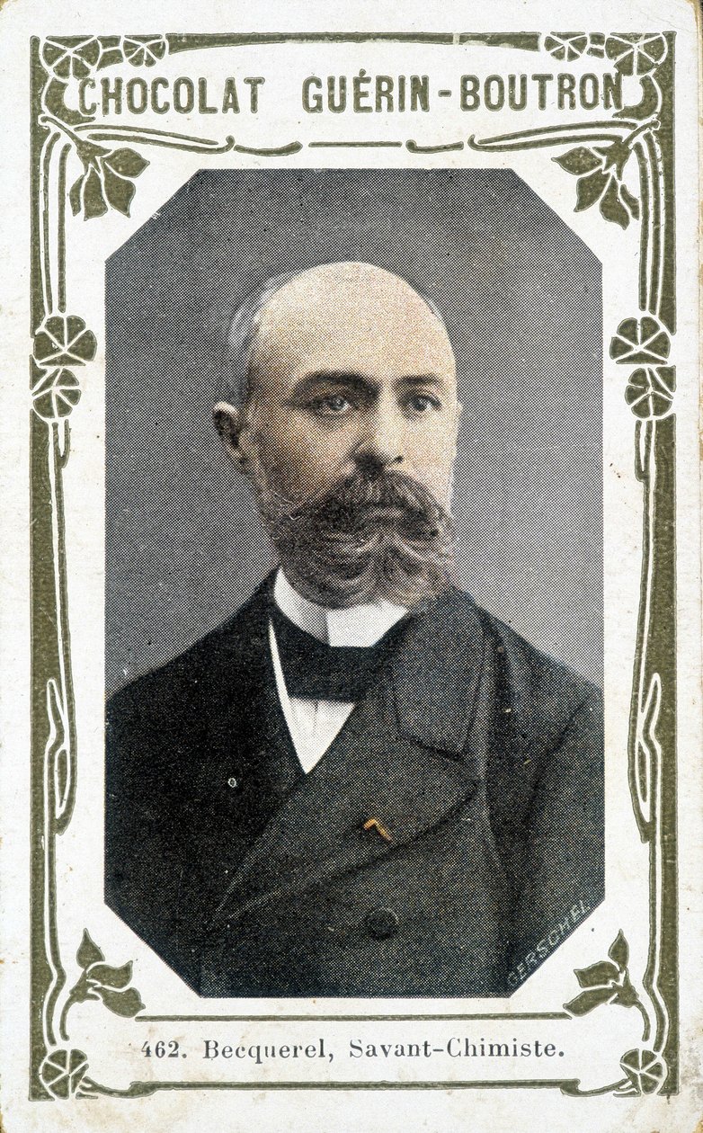 Portret van Henri Becquerel (1852 - 1908), Franse natuurkundige door Unknown artist