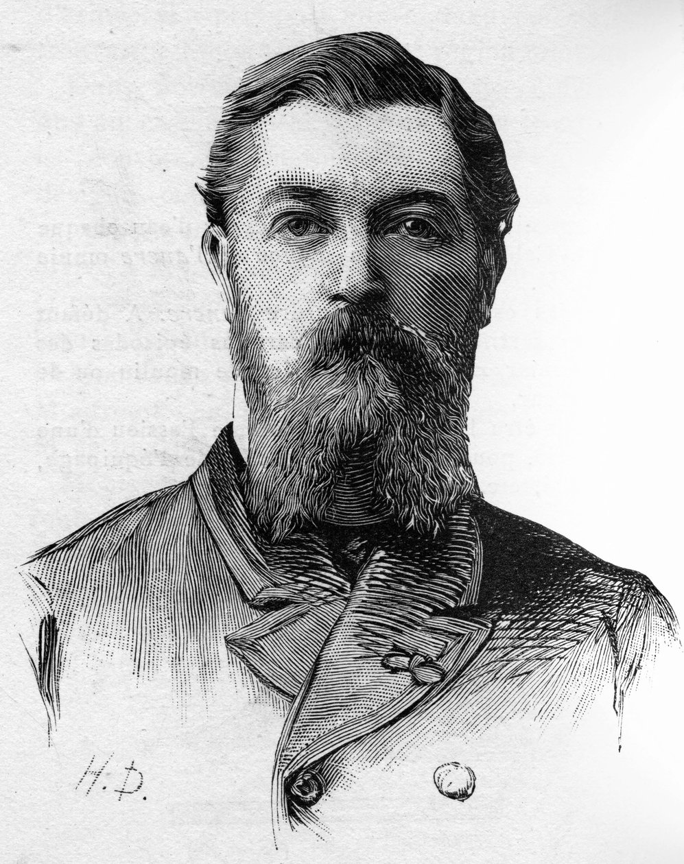 Portret van Henri Roulleaux Dugage (1849-1887) afgevaardigde tussen 1885 en 1887. door Unknown artist