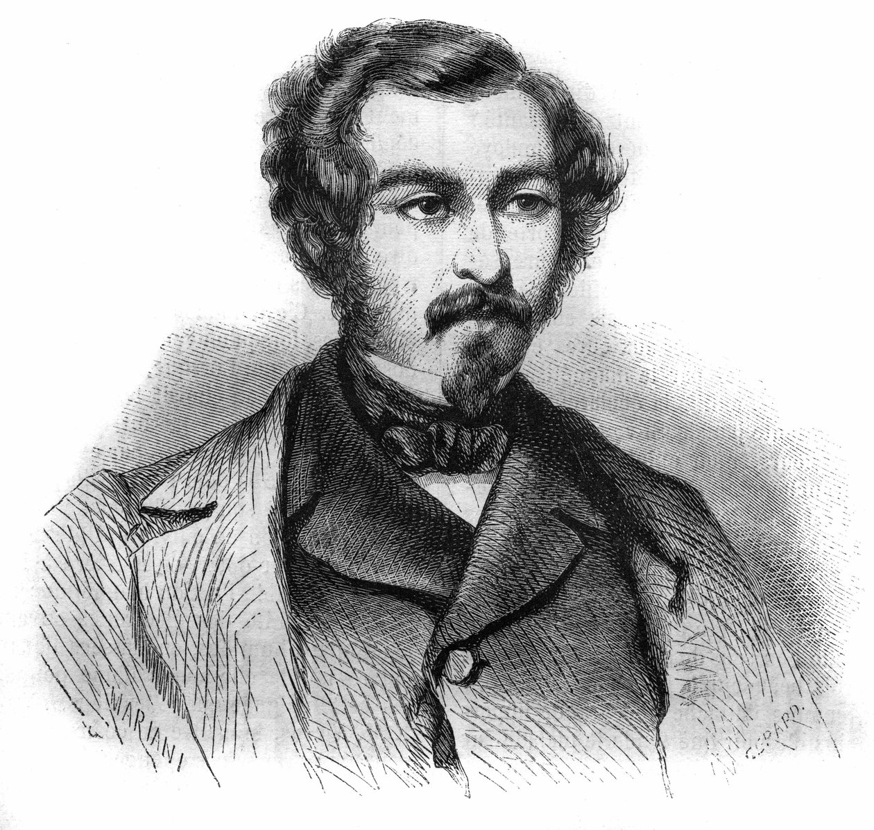 Portret van Henri de Ruolz (1811-1887), Franse chemicus. door Unknown artist