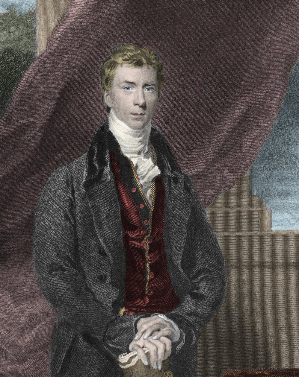 Portret van Henry Peter Brougham (1778-1868), Schotse advocaat en politicus door Unknown artist