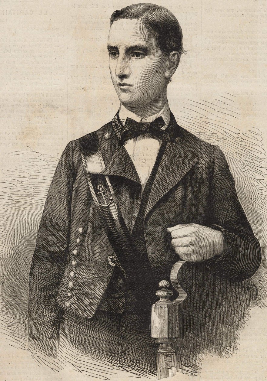 Portret van Zijne Majesteit George I (1863-1913), koning van Griekenland door Unknown artist