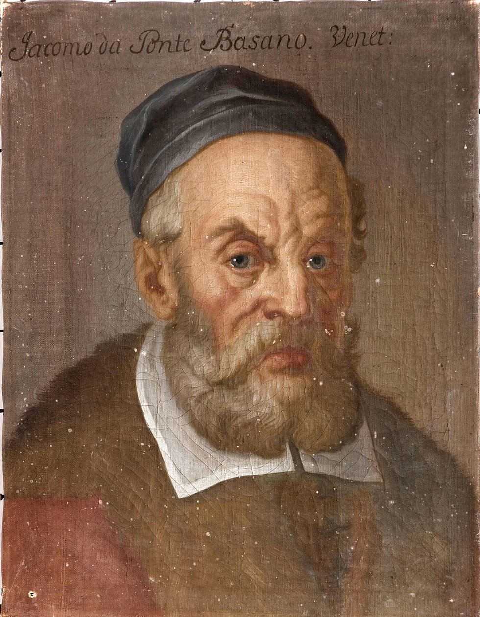 Portret van Jacopo Bassano (Jacopo dal Ponte) door Unknown artist