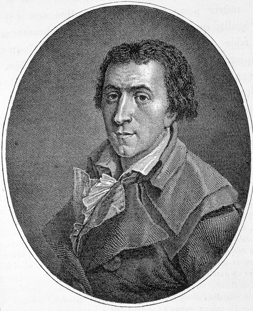 Portret van Jacques Pierre Brissot, bekend als Brissot de Warville (1754-1793), Franse journalist en politicus. Hij richtte de Society of Friends of Black op, een voorstander van de afschaffing van slavernij. Gravure uit de 19e eeuw. door Unknown artist