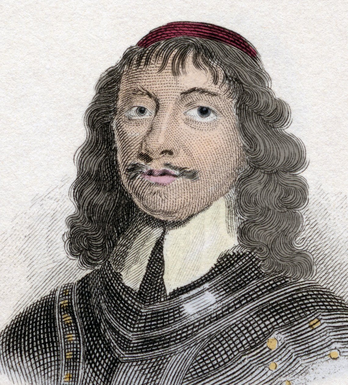 Portret van James Graham (1612-1650) 5e graaf en 1e markies van Montrose, Schotse edelman en militair door Unknown artist
