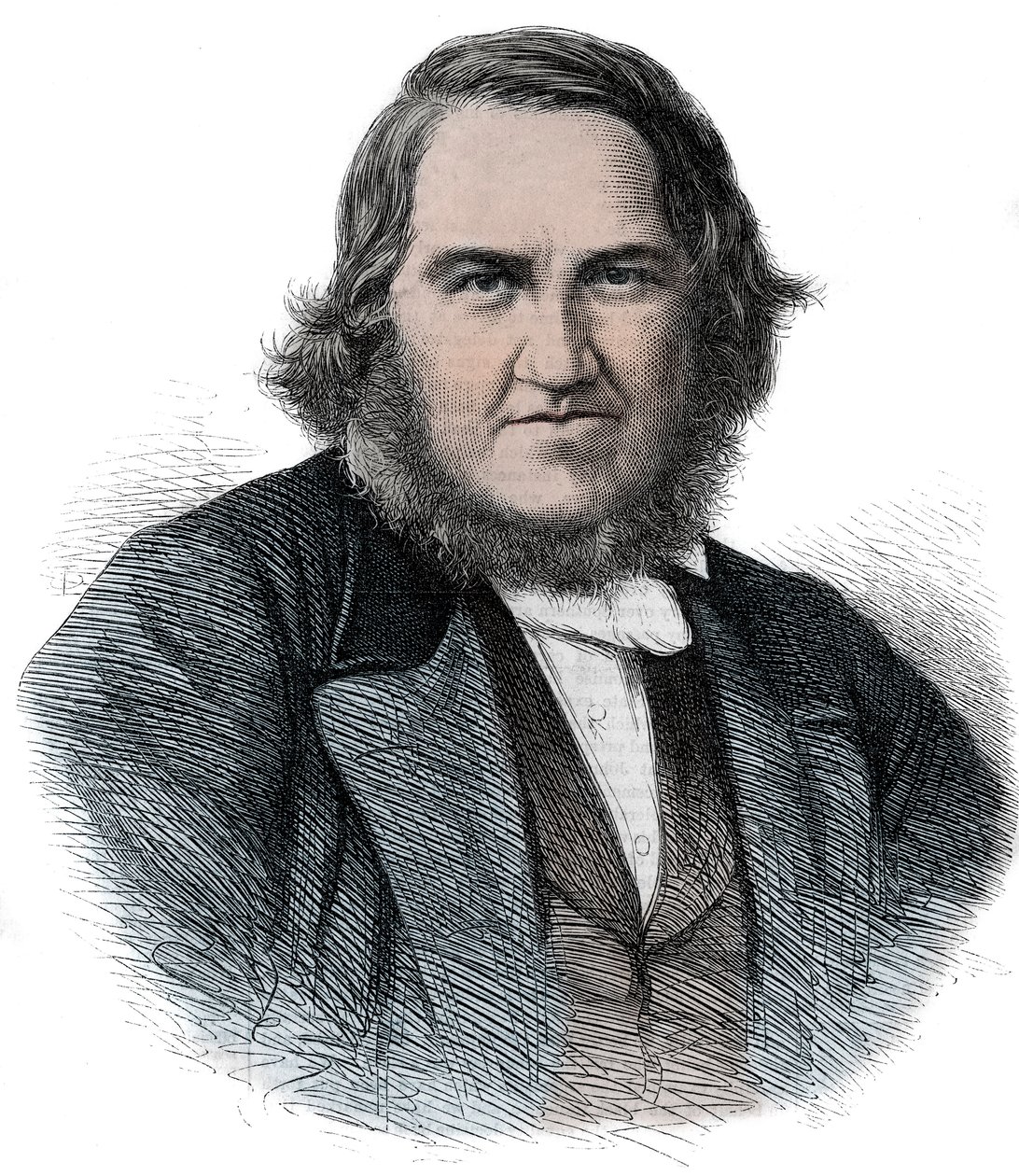 Portret van James Young Simpson (1811-1870), Schotse verloskundige - Sir James Young Simpson door Unknown artist