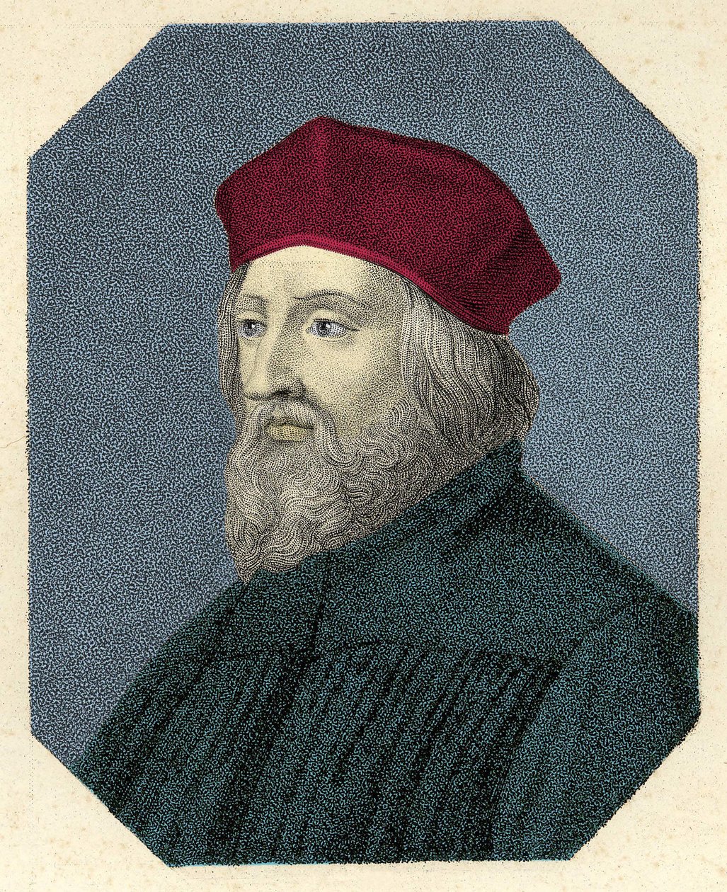 Portret van Jan Hus door Unknown artist