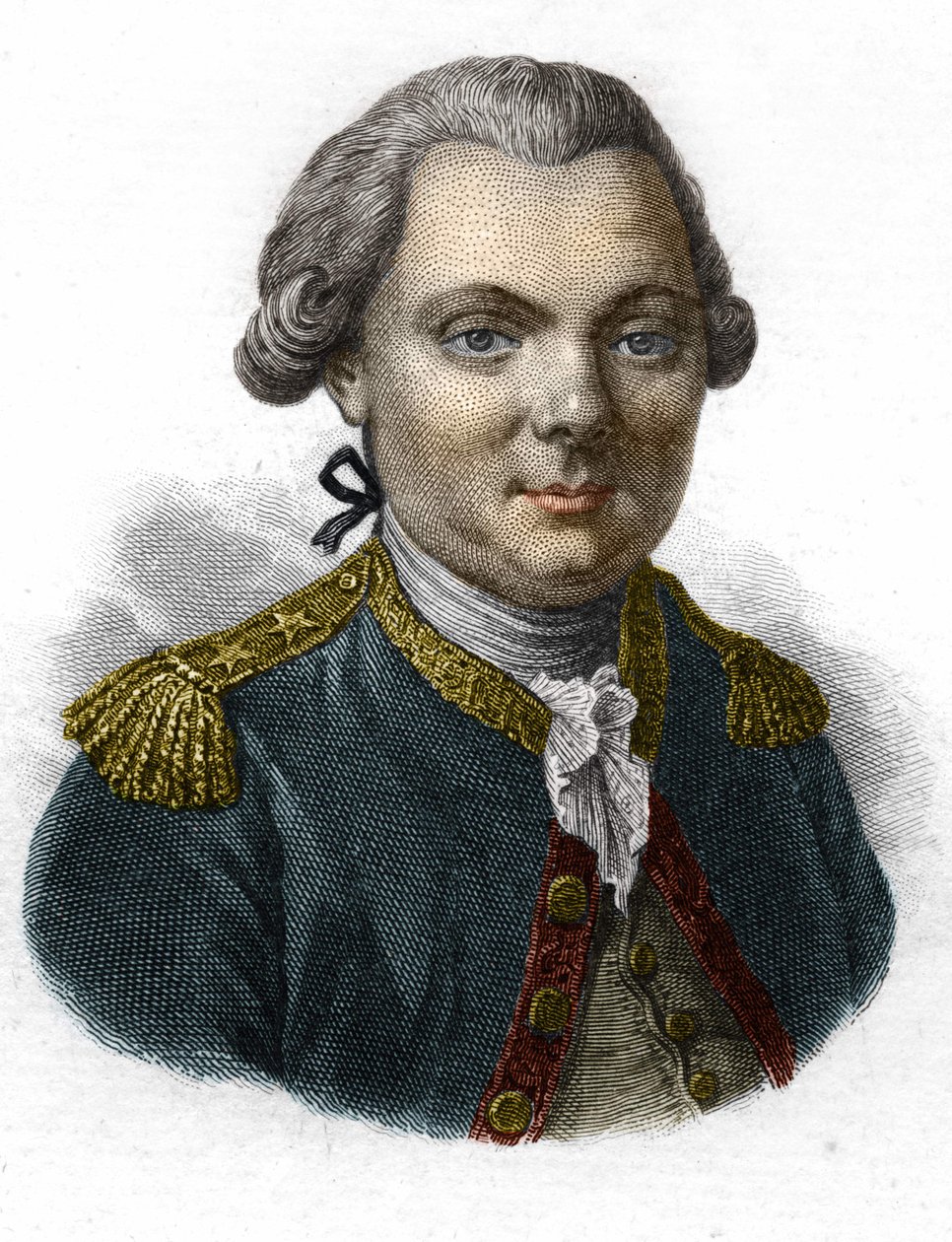 Portret van Jean-Francois Galaup, Graaf van La Perouse (Jean Francois Laperouse) door Unknown artist