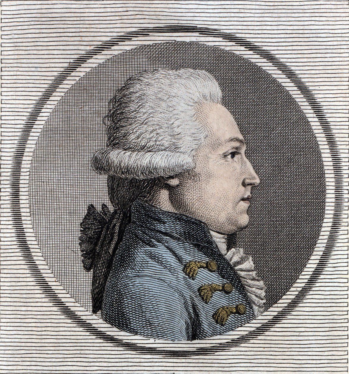 Portret van Jean-Xavier (Jean Xavier) Bureau van Pusy (1750-1806) militair ingenieur en Franse politicus. door Unknown artist