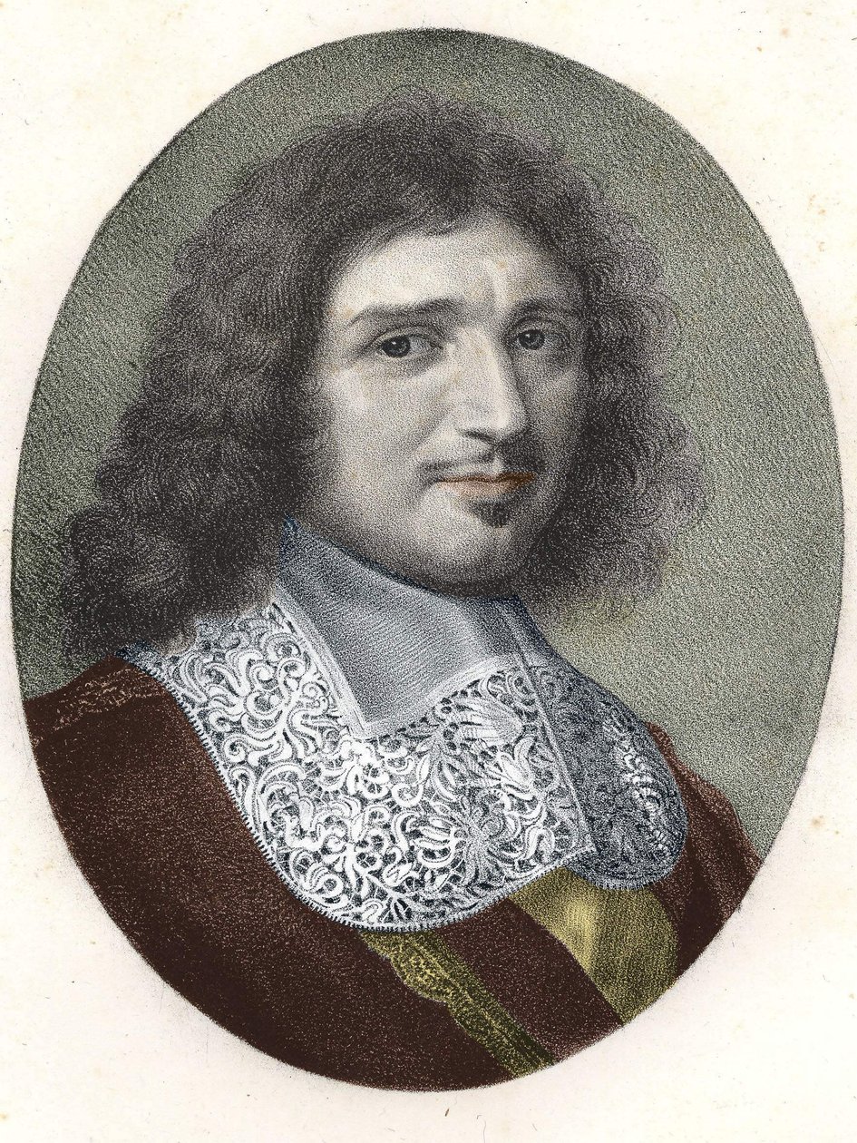 Portret van Jean Baptiste (Jean-Baptiste) Colbert (1619-1683) door Unknown artist