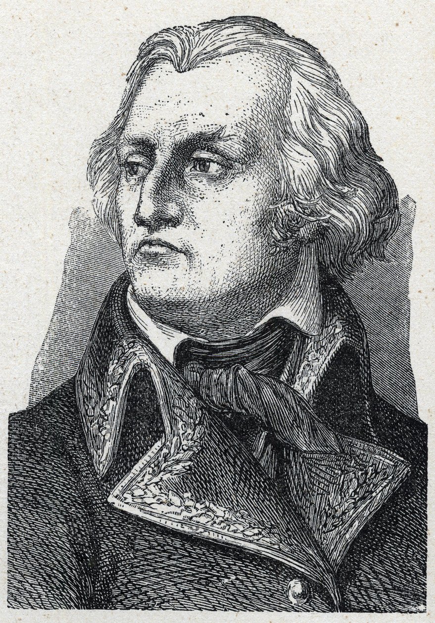 Portret van Jean François Berruyer, Franse generaal van de Franse Revolutie. door Unknown artist