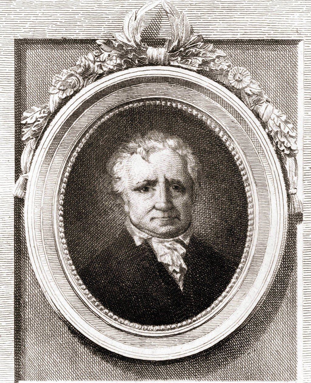 Portret van Jean Honoré Fragonard, Franse schilder (1732 - 1806) door Unknown artist