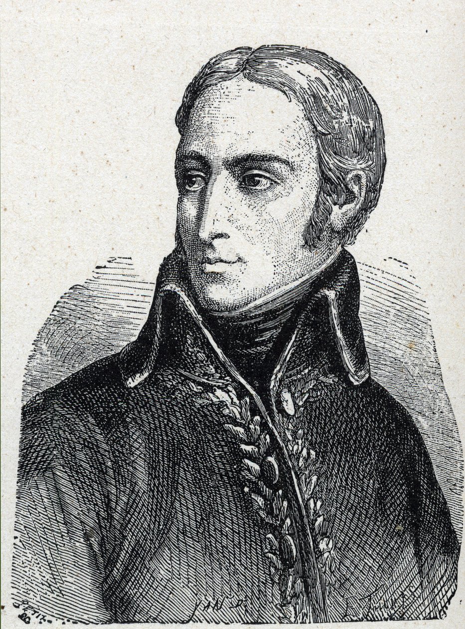 Portret van Jean Joseph Dessolles door Unknown artist