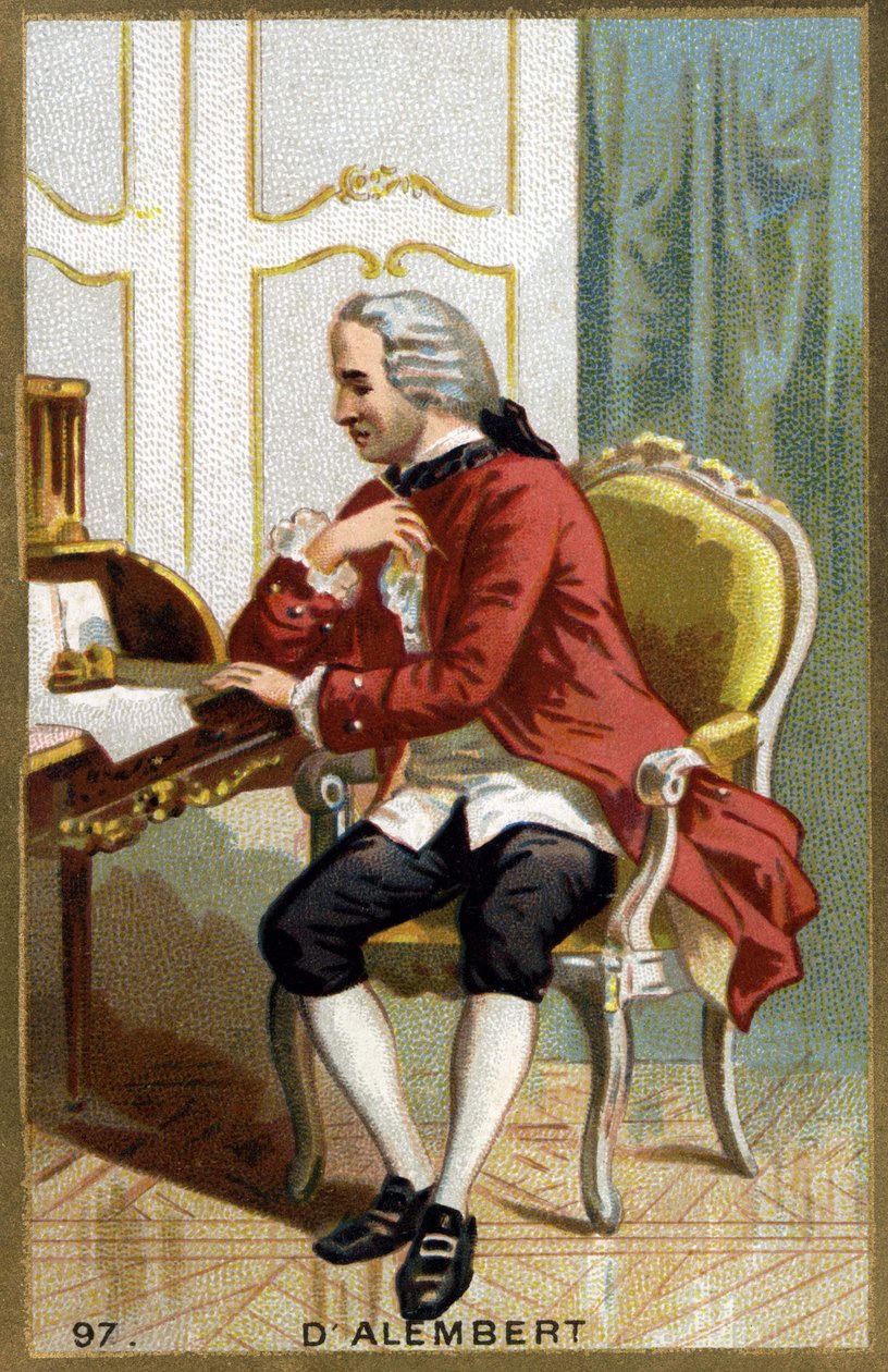 Portret van Jean Le Rond d