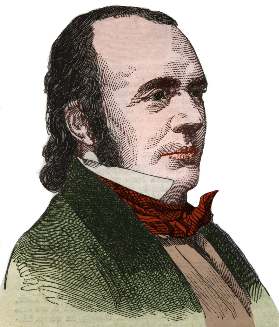 Portret van Jean Louis Rodolphe Agassiz (1807-1873), Amerikaanse natuuronderzoeker. door Unknown artist