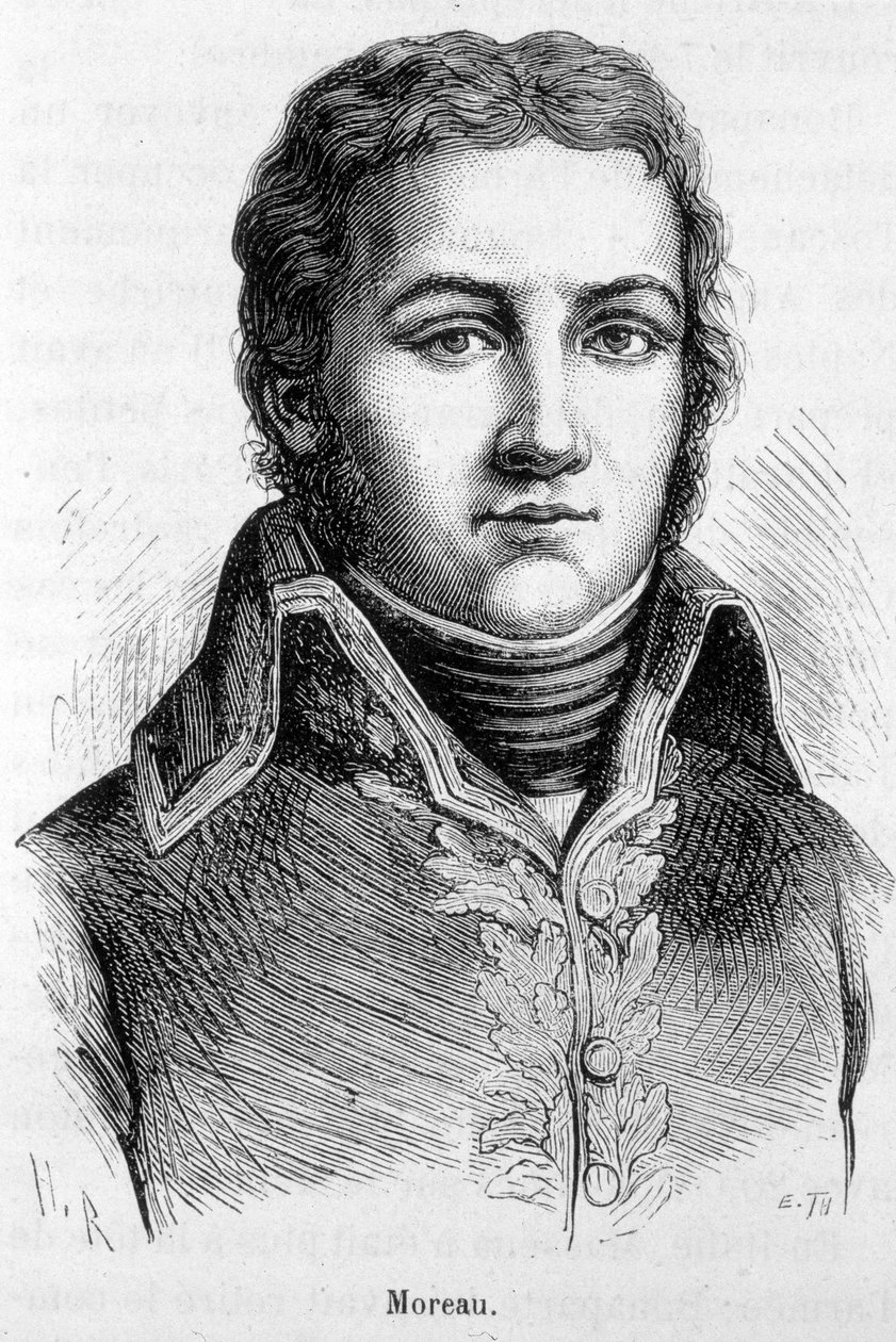 Portret van Jean Victor Moreau (1763-1813), Franse generaal door Unknown artist