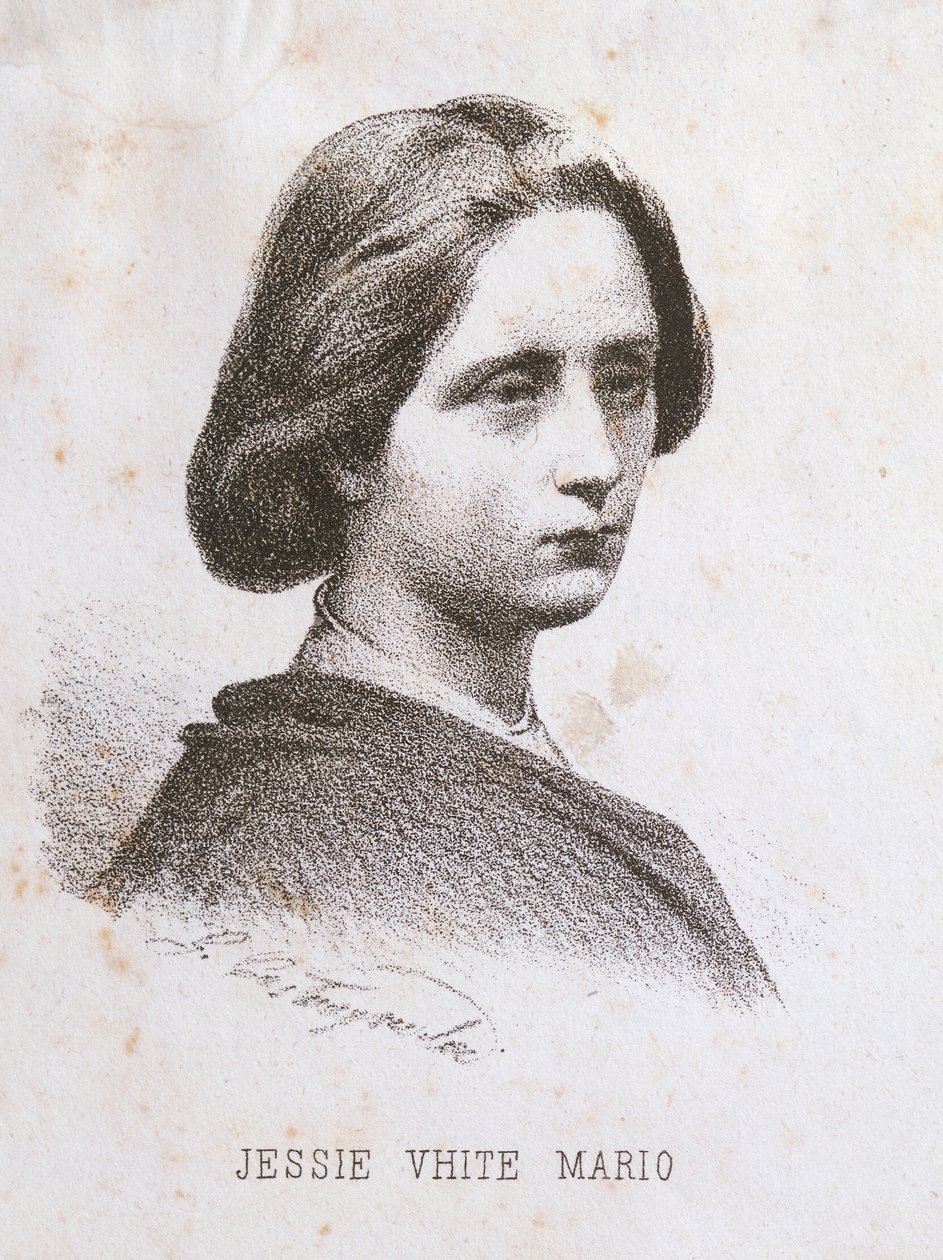 Portret van Jessie Jane Meriton White door Unknown artist