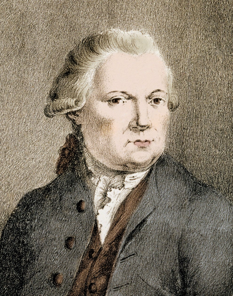 Portret van Jiri Antonin Benda (Georg Anton Benda) (1722 - 1795) door Unknown artist