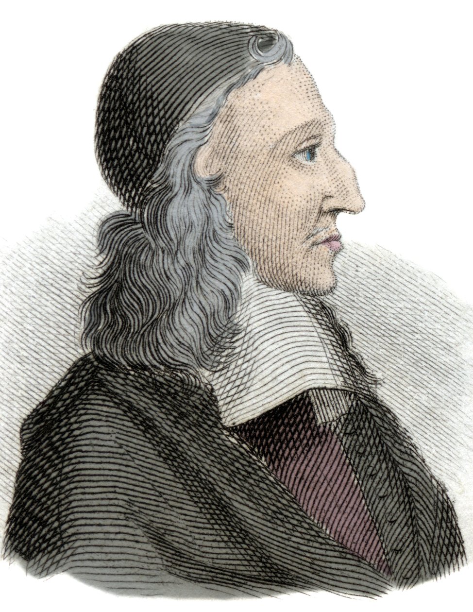 Portret van Johan de Witt (Jean de Witt) (1625-1672) Nederlands politicus, econoom en wiskundige door Unknown artist
