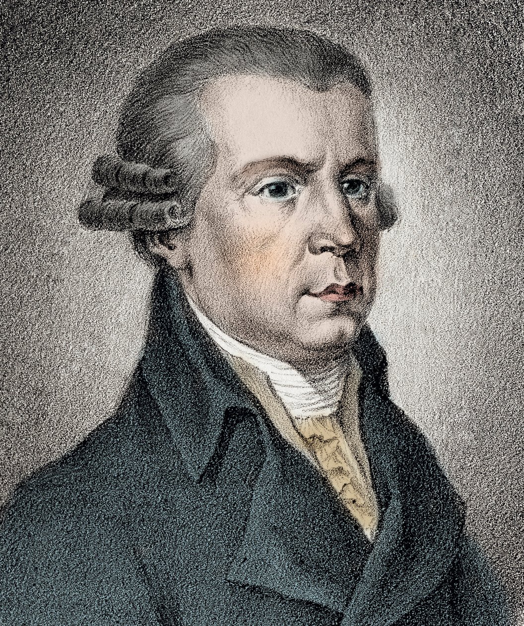 Portret van Johann Georg Albrechtsberger (1736-1809) Oostenrijkse muzikant door Unknown artist