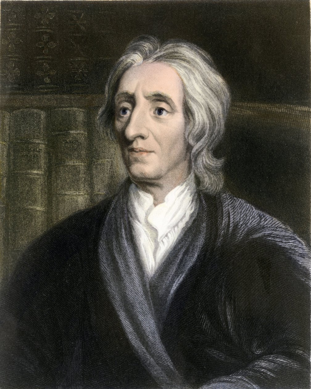 Portret van John Locke (1632 - 1704) door Unknown artist