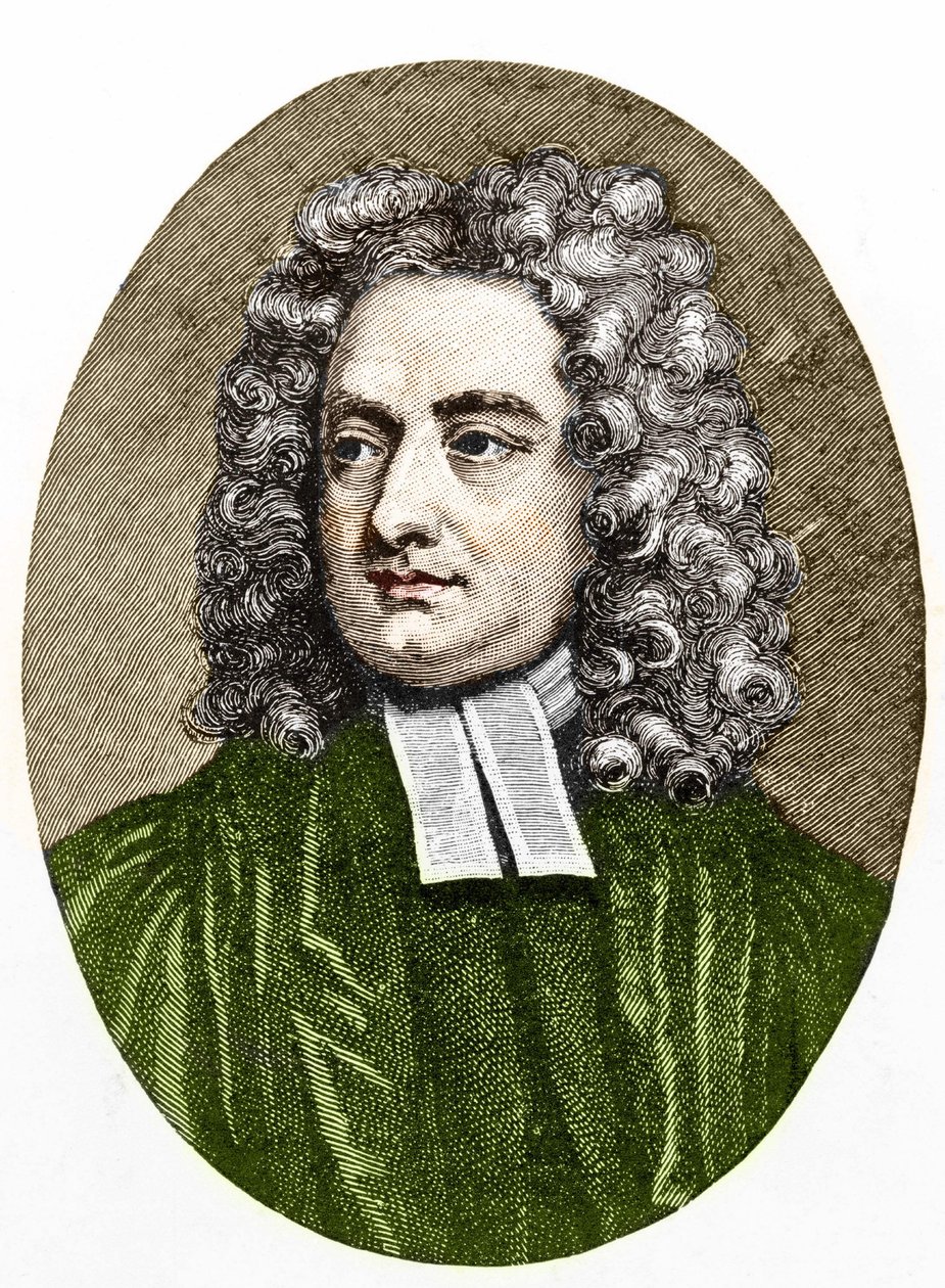 Portret van Jonathan Swift (1667-1745) door Unknown artist
