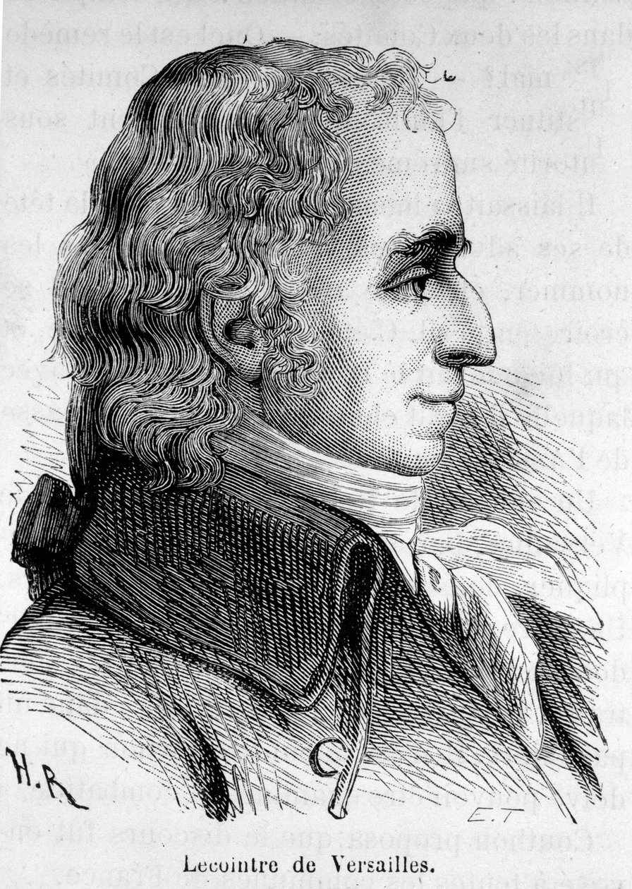 Portret van Laurent Lecointre genaamd Lecointre de Versailles (1742-1805), Franse politicus door Unknown artist